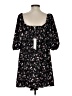 WAYF 100% Polyester Floral Black Casual Dress Size S - photo 2