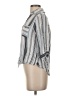 Fortune + Ivy 100% Rayon Gray 3/4 Sleeve Blouse Size XS - photo 5