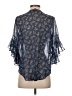Vince Camuto 100% Polyester Blue 3/4 Sleeve Blouse Size XS - photo 2