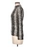 Olivia Rae Silver Long Sleeve Turtleneck Size M - photo 5