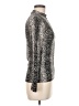 Olivia Rae Silver Long Sleeve Turtleneck Size M - photo 4