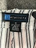 Relativity Stripes White Gray Casual Pants Size 18 - photo 3