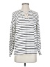 CAbi White Long Sleeve Henley Size XS - photo 1