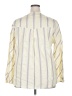 Carlisle Stripes Ivory Long Sleeve Blouse Size 18 - photo 2
