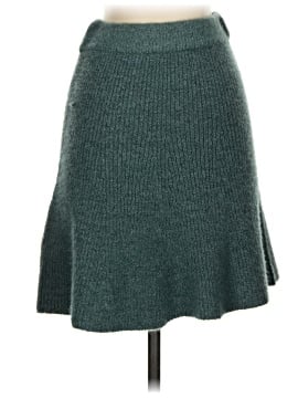 Self Contrast Casual Skirt