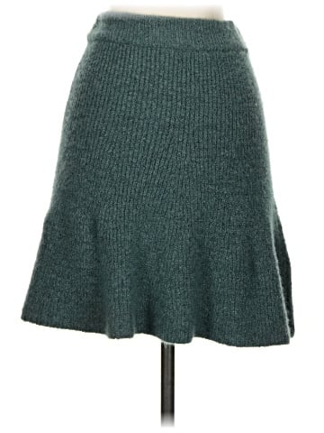 Self Contrast Casual Skirt (view 2)