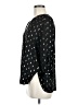 Collective Concepts 100% Polyester Black 3/4 Sleeve Blouse Size M - photo 5