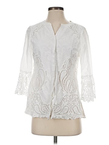 Chico's 3/4 Sleeve Blouse (view 1)