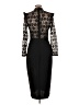 Eilly Bazar 100% Polyester Black Cocktail Dress Size L - photo 2
