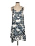 Parker 100% Polyester Print Blue Cocktail Dress Size S - photo 1