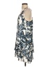 Parker 100% Polyester Print Blue Cocktail Dress Size S - photo 5