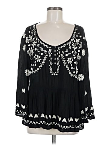 Meadow Rue 3/4 Sleeve Blouse (view 1)