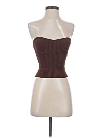 Line & Dot Tube Top (view 1)