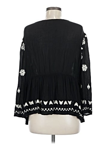 Meadow Rue 3/4 Sleeve Blouse (view 2)