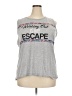 Ideology 100% Polyester Gray Sleeveless T-Shirt Size 3X - photo 1