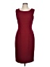 Shape FX Solid Burgundy Cocktail Dress Size 10 - photo 1