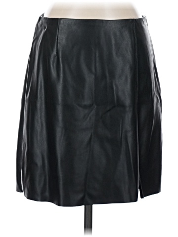 Noisy May Faux Leather Skirt (view 1)