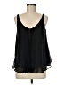 Jennifer Lopez 100% Polyester Black Sleeveless Blouse Size M - photo 1