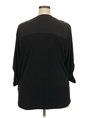 Carmen Carmen Marc Valvo 3/4 Sleeve Blouse (view 2)