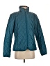 Lands' End 100% Polyester Argyle Teal Jacket Size S - photo 1