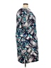 Gabby Skye Print Blue Casual Dress Size 22 - photo 4