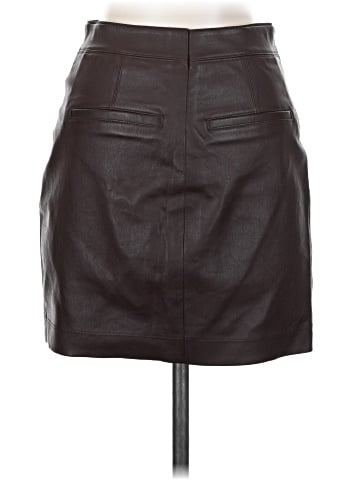 Helmut Lang Faux Leather Skirt (view 2)