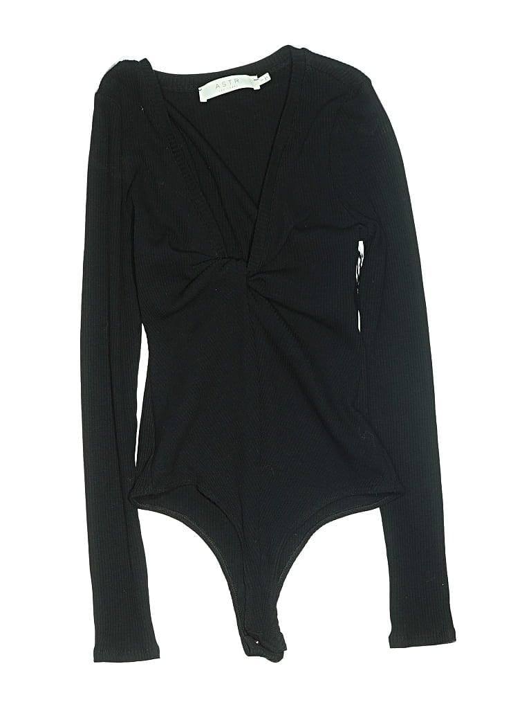 Pre-owned Astr Bodysuit In Black