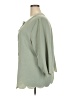 Cato 100% Polyester Green 3/4 Sleeve Blouse Size 22 - 24 - photo 5