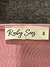 Ruby Sees 100% Polyester Pink Long Sleeve Top Size 8 - photo 7