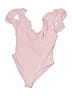Eberjey Solid Pink One Piece Swimsuit Size M - photo 1