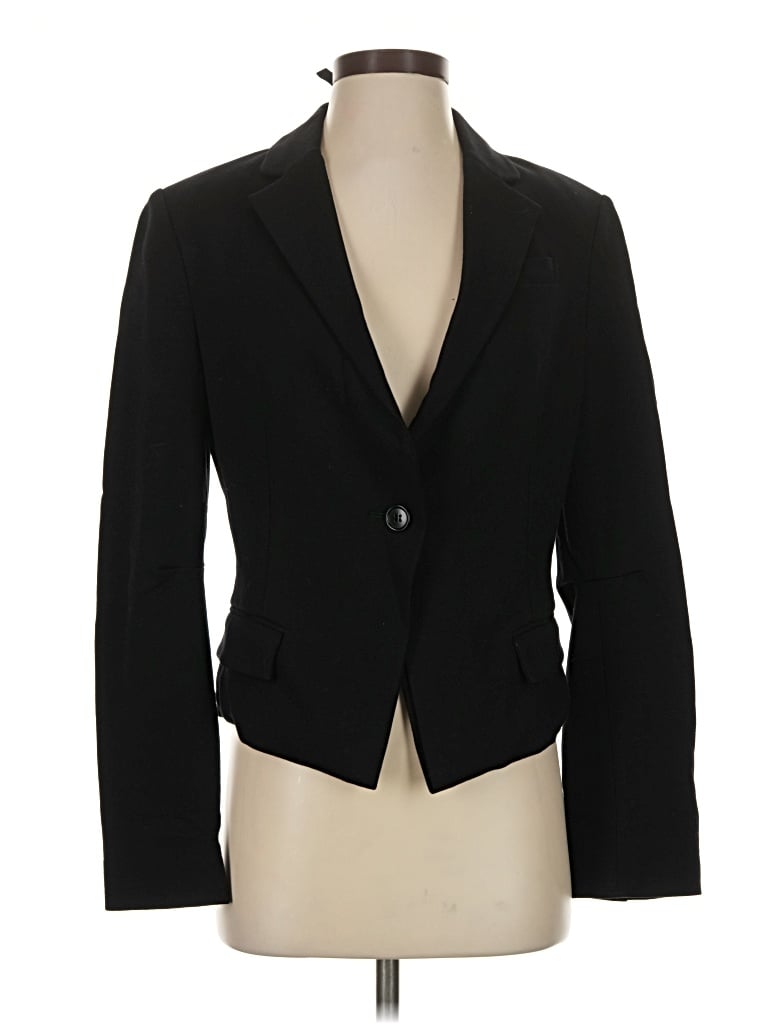 Pre-owned Bcbgmaxazria Blazer Jacket In Black