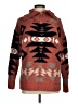 Assorted Brands Print Brown Pullover Sweater Size M - photo 1