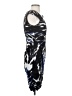 Bebe Graphic Black Cocktail Dress Size XS - photo 4