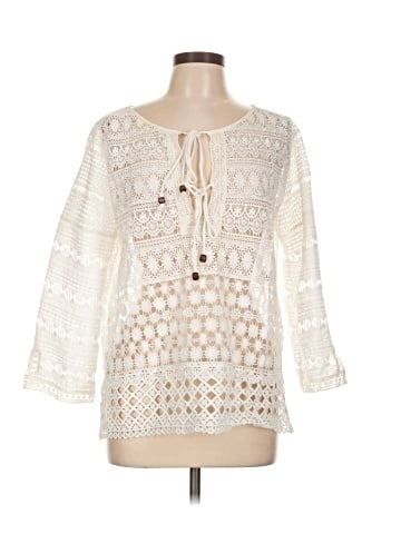 Nicole Miller Artelier 3/4 Sleeve Blouse (view 1)