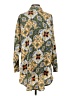 River Island 100% Polyester Print Yellow Long Sleeve Blouse Size S - photo 2