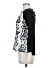 J. McLaughlin Houndstooth Black Pullover Sweater Size M - photo 5