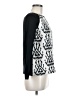 J. McLaughlin Houndstooth Black Pullover Sweater Size M - photo 4