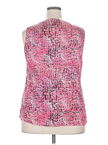 Carlisle Sleeveless Silk Top (view 2)