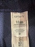 Carter's 100% Polyester Blue Casual Pants 12-18 MO / 18 MO - photo 3