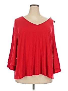 Lane Bryant 3/4 Sleeve Top