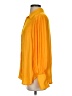 Free People 100% Polyester Color Block Yellow Long Sleeve Blouse Size S - photo 5
