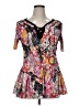 Alberto Makali 100% Polyester Pink 3/4 Sleeve Top Size XL - photo 1