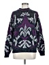 Assorted Brands Paisley Purple Pullover Sweater Size M - photo 1