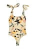 BCBGeneration Floral Yellow One Piece Swimsuit Size XXS - photo 1