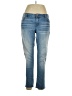 Cato Solid Blue Jeans Size 14 - photo 1
