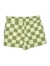 ONAR Checkered-gingham Green Shorts Size S - photo 2