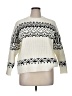Evolution by Cyrus Print Ivory Pullover Sweater Size 1X - photo 1