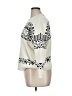 Evolution by Cyrus Print Ivory Pullover Sweater Size 1X - photo 5