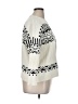 Evolution by Cyrus Print Ivory Pullover Sweater Size 1X - photo 4
