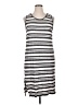 Matty M Stripes Gray Casual Dress Size XL - photo 1